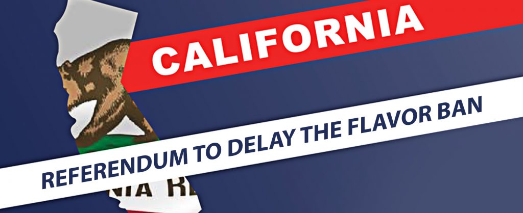The Referendum has Delayed the California Flavor Ban